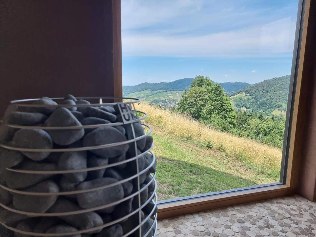 Vila Haus Am Berg Mit Wellnessbereich, Bar Und Panorama Bühlertal Exteriér fotografie