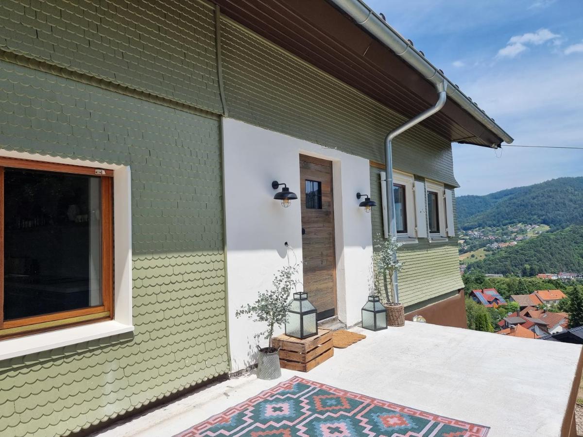 Vila Haus Am Berg Mit Wellnessbereich, Bar Und Panorama Bühlertal Exteriér fotografie